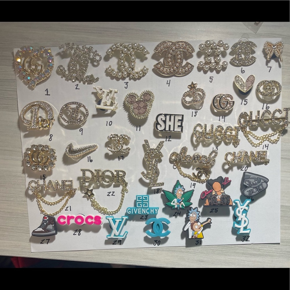Croc Charms